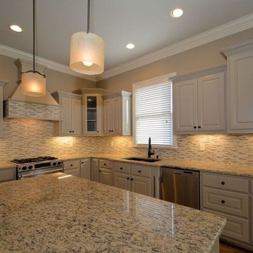 Highland Lakes: Refinish/Island Modifications/New Tile