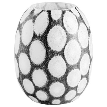 Cyan Design Small Brunson Vase 11067, Brown/White