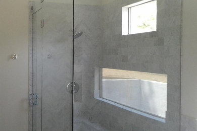 Inspiration for a 1950s bathroom remodel in Austin