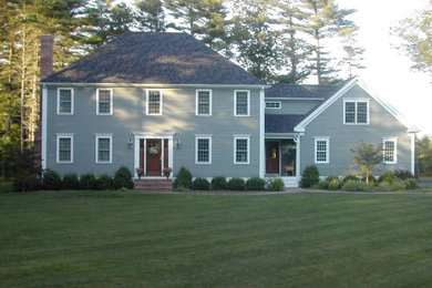 Traditional exterior home idea in Boston