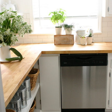 Quick Rental 1920's house kitchen remodle