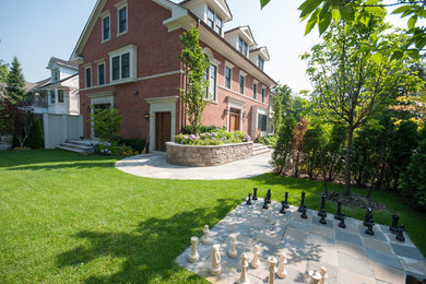 Traditional exterior home idea in Toronto