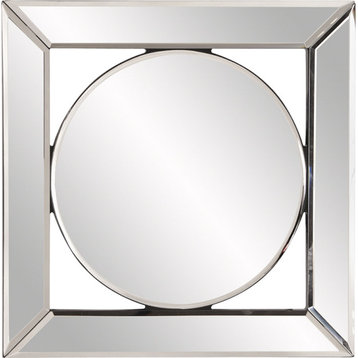 Lula Square Mirror - Mirrored