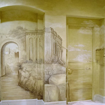 Elegant Italian Mural
