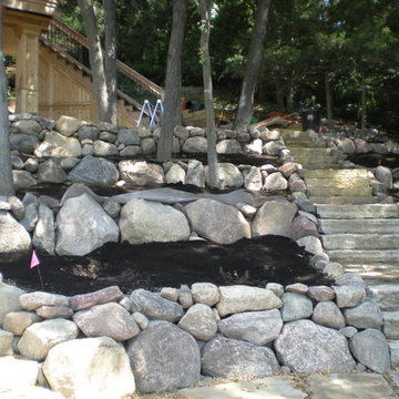 Boulder Walls Done (Pre-Flowers)