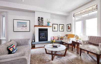 Houzz Tour: Bright, Comfy and Family-Friendly in a Once-Dark Home