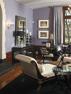 Purple Black Violet Ivory And Toile Sick Carolina Plum Benjamin Moore