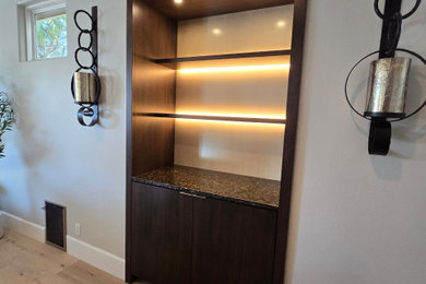 Dining room - contemporary dining room idea in Orange County