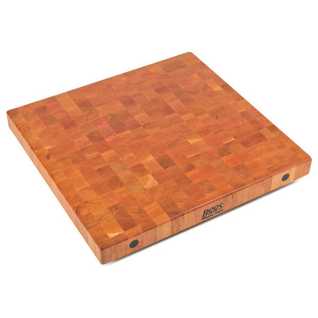 John Boos Cherry End Grain Butcher Block Island Tops, 30"x25"x3"