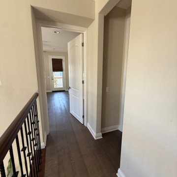 Enclosed Study Room Conversion with Custom Door and Glass Panel in Irvine
