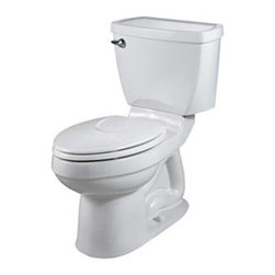 American Standard 2002.014.020 Champion-4 Right Height Elongated Two-Piece Toile - Toilets