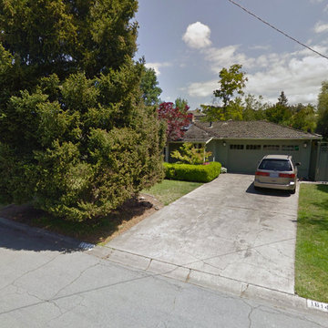 Los Gatos Front Yard Lounge - Before