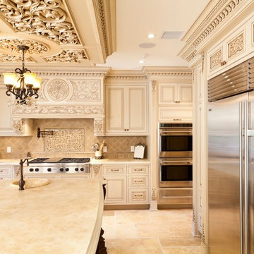 Hand Carved Kitchen