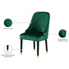 The Maisie Dining Chair, Green, Velvet (Set of 2)