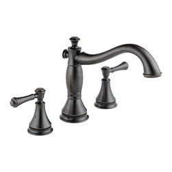 Delta Cassidy 3-Hole Roman Tub Trim - Bathtub Faucets