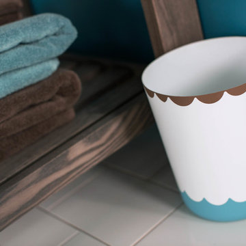 Shape Tape Scallop Bathroom