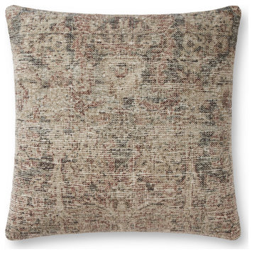 Loloi Beige / Multi 18'' x 18'' Cover Only Pillow