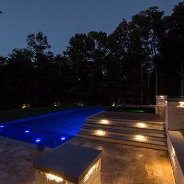 Infinity Edge pool and outdoor living space