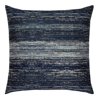 Textured Indigo Indoor/Outdoor Performance Pillow, 20
