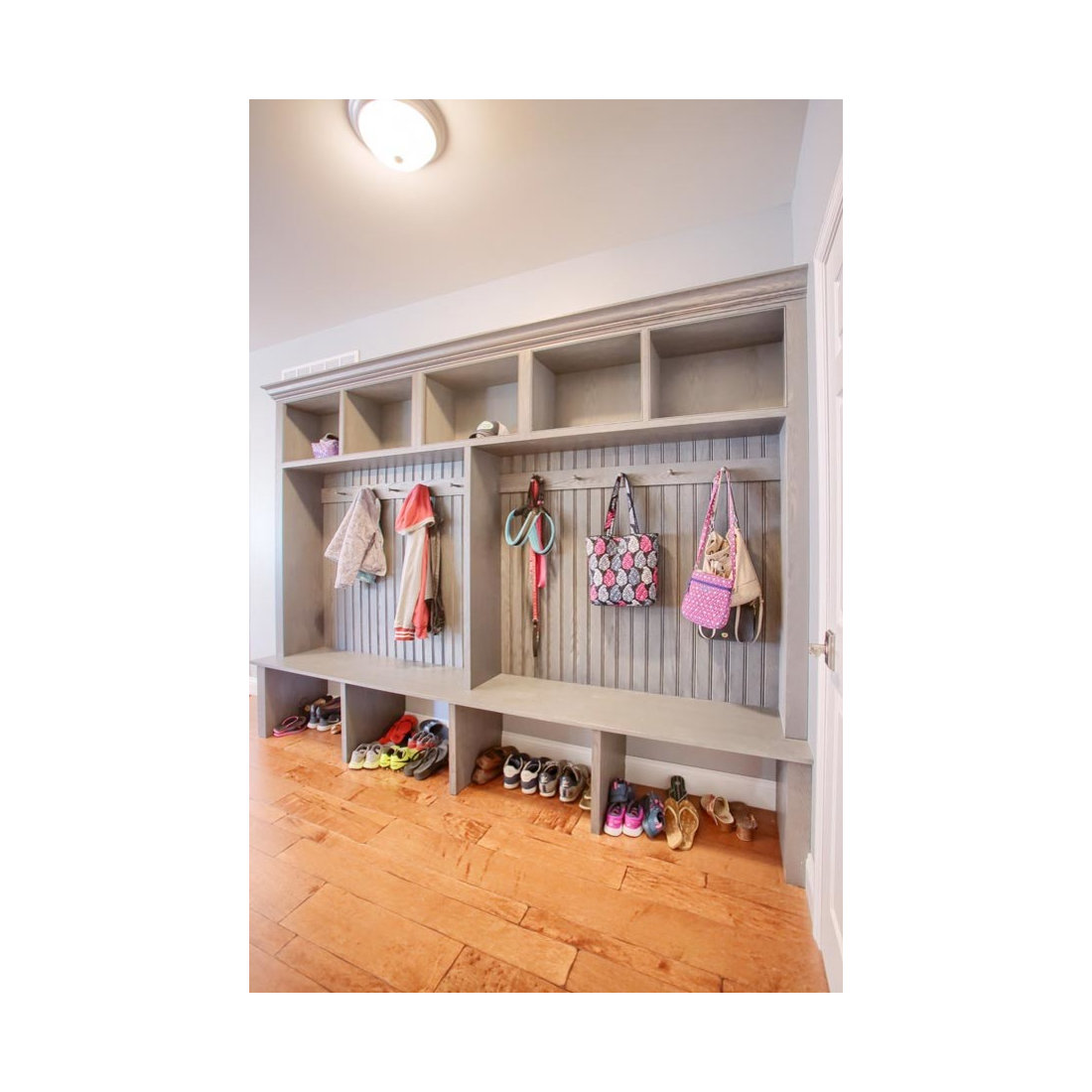 Sinking Spring, PA- Transitional Gray Mudroom