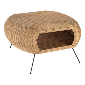 THE 15 BEST Wicker-Top and Round Coffee Tables for 2022 | Houzz