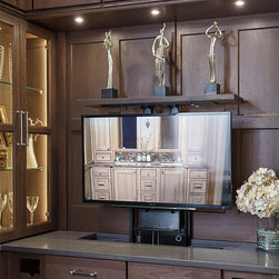 Wellborn Cabinet's Accuride Motorized TV Lift - Products
