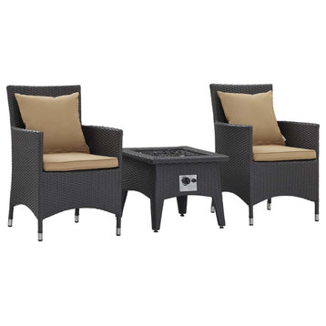 Convene Outdoor Patio Furniture Set with Fire Table - Cozy & Stylish | Durable A