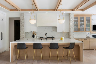 Inspiration for a scandinavian kitchen remodel in Minneapolis