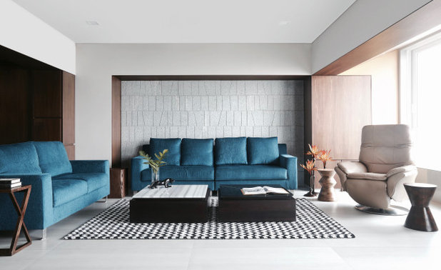 Contemporary Living Room by Studio Flamingo