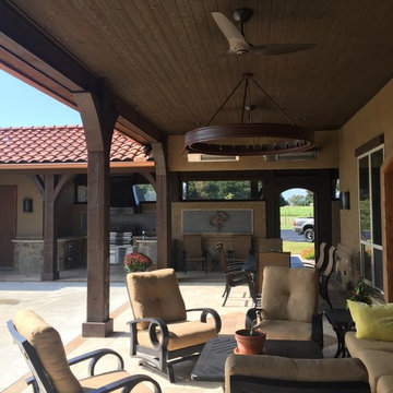 Western Red Cedar Ceiling with Sonos Sound System