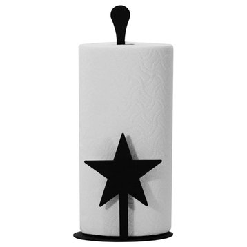 Rooster Paper Towel Stand, Star
