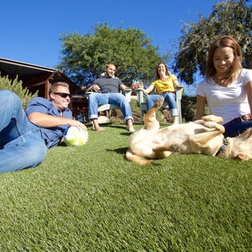Artificial Grass Install at San Diego Home