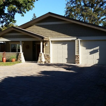 New Construction on infill lot with SIPS