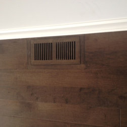 Custom Flush Vents - Hardwood Flooring