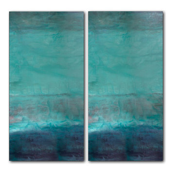 Oversized Abstract 2-Piece Canvas Wall Art