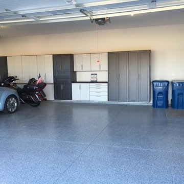 Garage Cabinet and Floor Coating in Chesterfield, MO