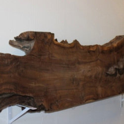 Walnut Mantel-Unfinished Project - Fireplace Mantels