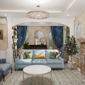 Two-family Jewish traditional house in Brooklyn