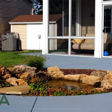 Eagle Lake Pond Installation Mattawan MI