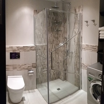 Small apartment remodelling: bathroom, kitchen, furnishing solutions