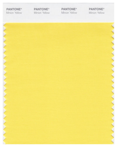 Say Hello to Minion Yellow, Pantone’s Newest (and Happiest) Colour