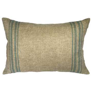 Grainsack Striped Linen Pillow