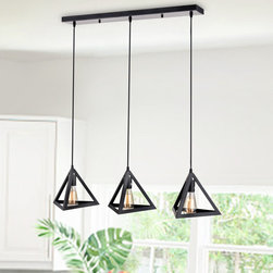 3-Light Chandelier, Flush Mount & Pendant - Pendant Lighting