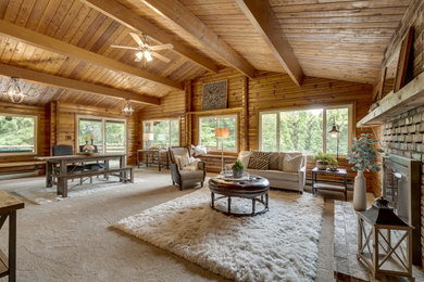 This is an example of a country home design in Seattle.