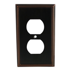 Cosmas - Cosmas Decorative Wall Plates/Outlet Cover, Oil Rubbed Bronze, 65000 Series - Switch Plates And Outlet Covers