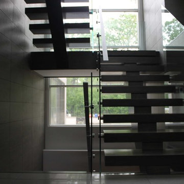 Open Riser Stairs