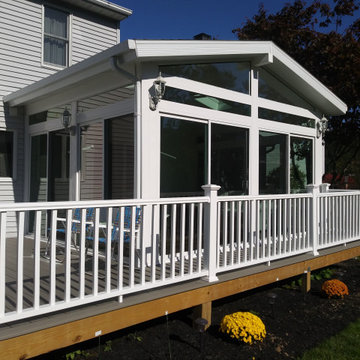Capital Region Cathedral Sunroom and Deck