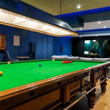 Snooker and Cinema Room in Mayfield Sussex