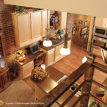 Door style: Pendleton | Species: Red Oak | Finish: Natural