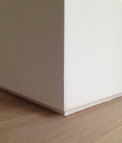 Wallpaper on Wall With No Baseboard | Houzz Forum